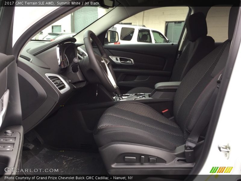 Summit White / Jet Black 2017 GMC Terrain SLE AWD