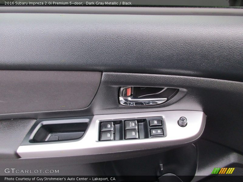 Dark Gray Metallic / Black 2016 Subaru Impreza 2.0i Premium 5-door