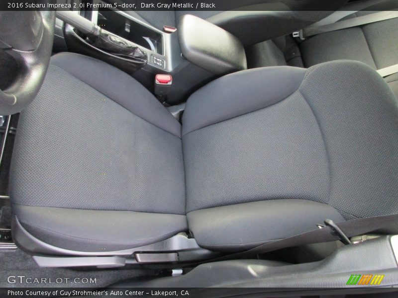 Dark Gray Metallic / Black 2016 Subaru Impreza 2.0i Premium 5-door