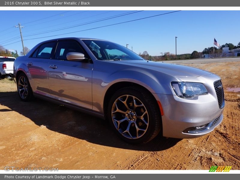 Billet Silver Metallic / Black 2016 Chrysler 300 S