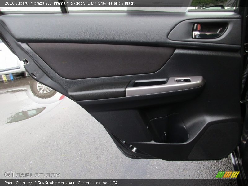 Dark Gray Metallic / Black 2016 Subaru Impreza 2.0i Premium 5-door