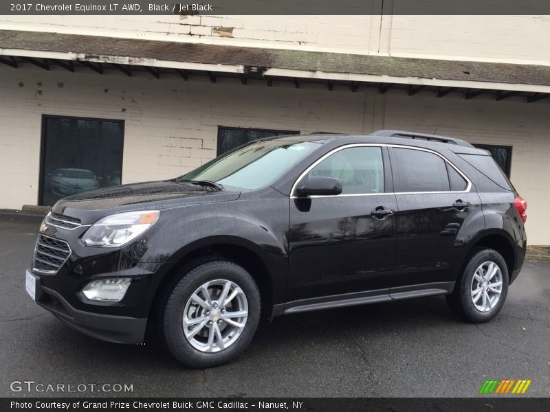 Black / Jet Black 2017 Chevrolet Equinox LT AWD