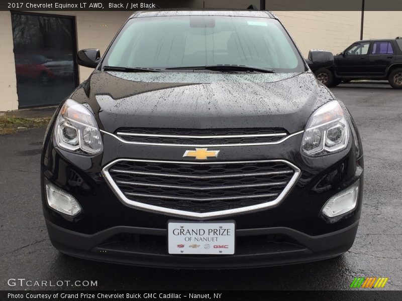 Black / Jet Black 2017 Chevrolet Equinox LT AWD