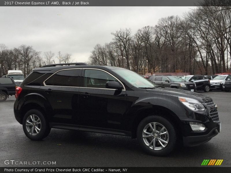 Black / Jet Black 2017 Chevrolet Equinox LT AWD