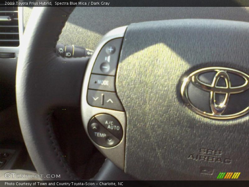 Spectra Blue Mica / Dark Gray 2009 Toyota Prius Hybrid