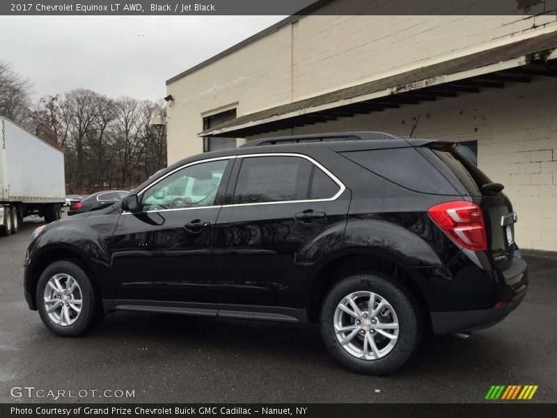 Black / Jet Black 2017 Chevrolet Equinox LT AWD