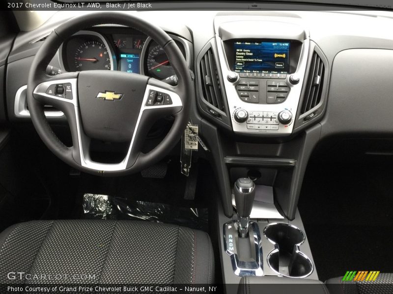 Black / Jet Black 2017 Chevrolet Equinox LT AWD