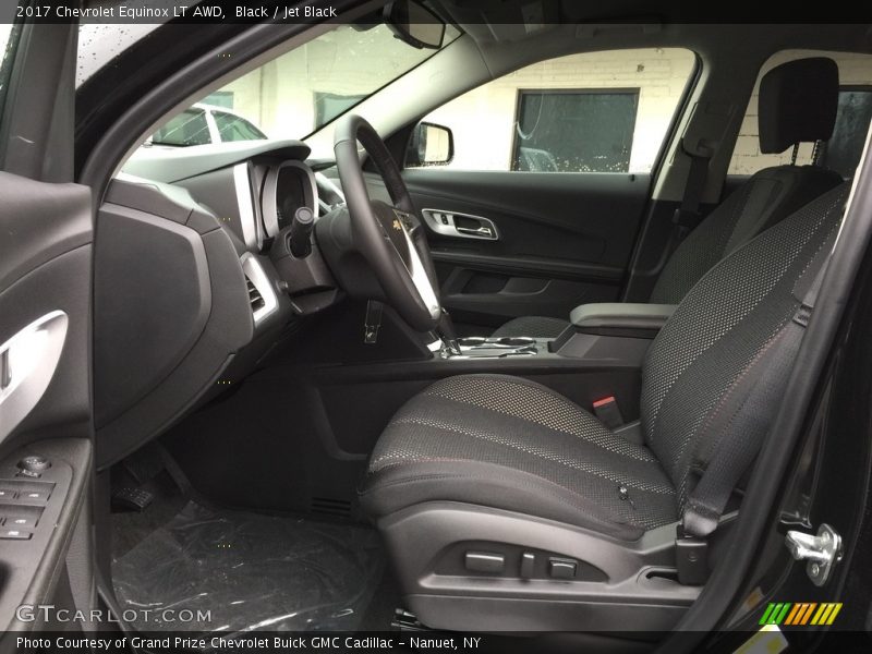 Black / Jet Black 2017 Chevrolet Equinox LT AWD