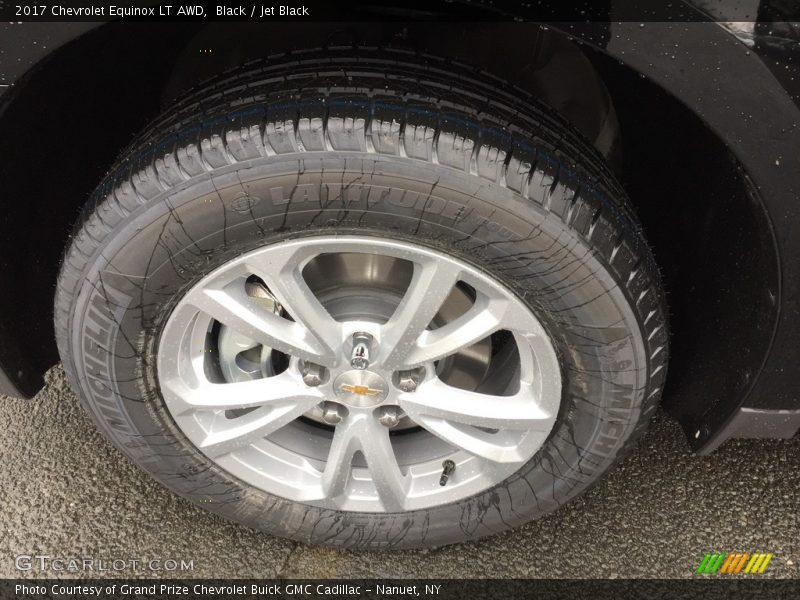 Black / Jet Black 2017 Chevrolet Equinox LT AWD