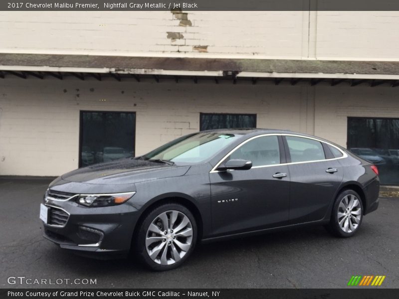 Nightfall Gray Metallic / Jet Black 2017 Chevrolet Malibu Premier
