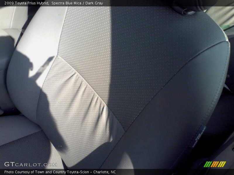 Spectra Blue Mica / Dark Gray 2009 Toyota Prius Hybrid