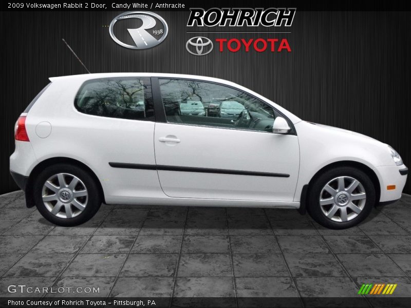 Candy White / Anthracite 2009 Volkswagen Rabbit 2 Door