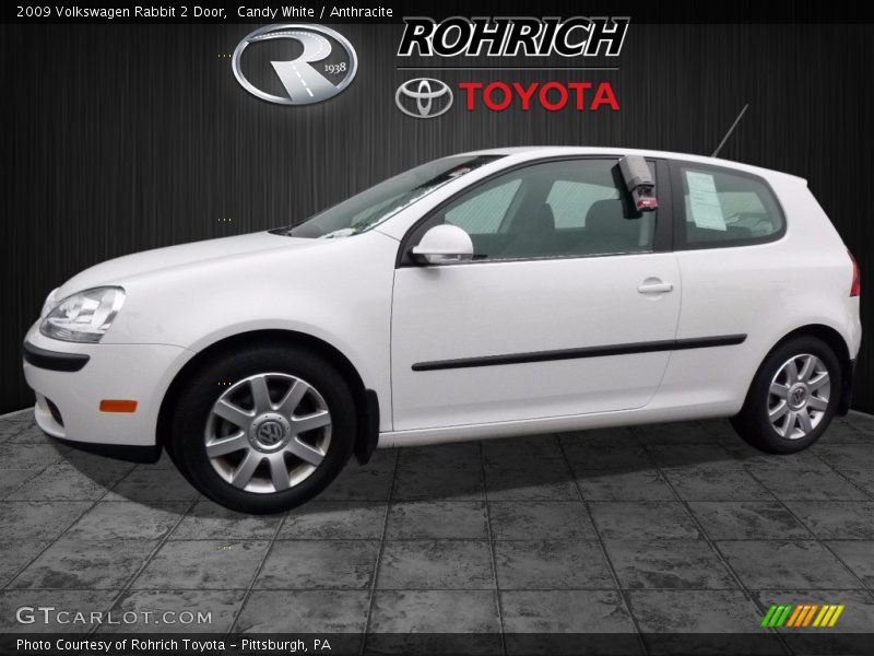 Candy White / Anthracite 2009 Volkswagen Rabbit 2 Door