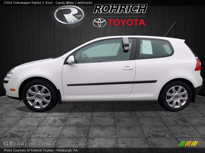 Candy White / Anthracite 2009 Volkswagen Rabbit 2 Door