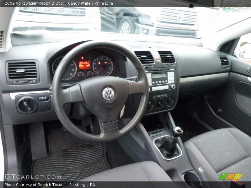 Candy White / Anthracite 2009 Volkswagen Rabbit 2 Door