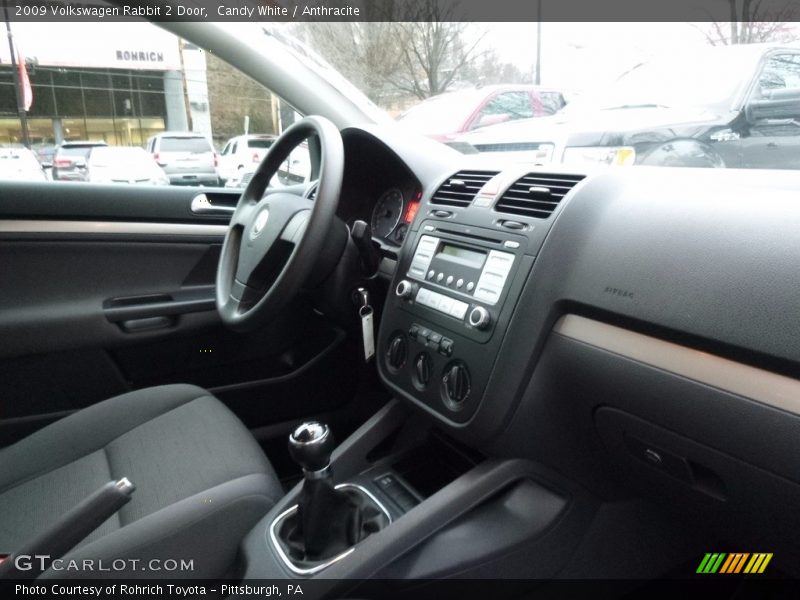 Candy White / Anthracite 2009 Volkswagen Rabbit 2 Door