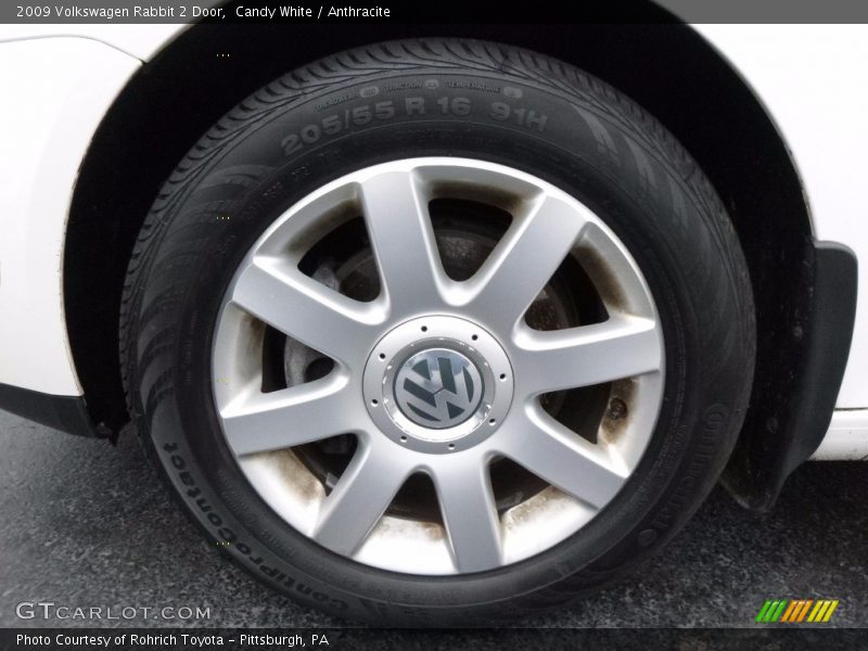 Candy White / Anthracite 2009 Volkswagen Rabbit 2 Door