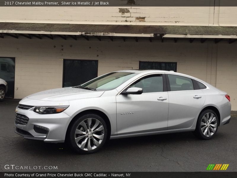 Silver Ice Metallic / Jet Black 2017 Chevrolet Malibu Premier