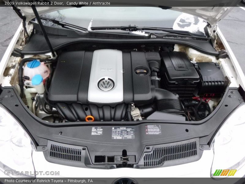 Candy White / Anthracite 2009 Volkswagen Rabbit 2 Door