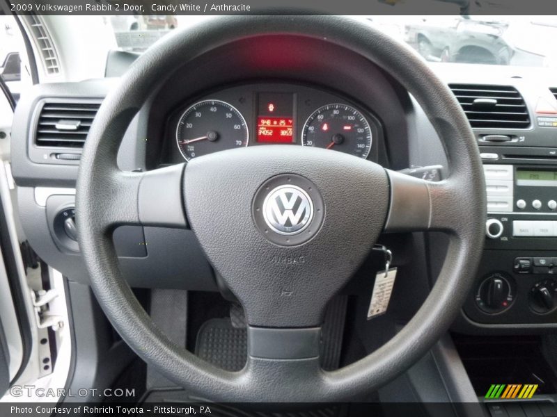 Candy White / Anthracite 2009 Volkswagen Rabbit 2 Door