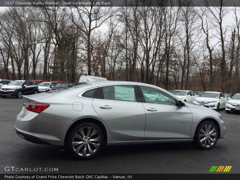 Silver Ice Metallic / Jet Black 2017 Chevrolet Malibu Premier