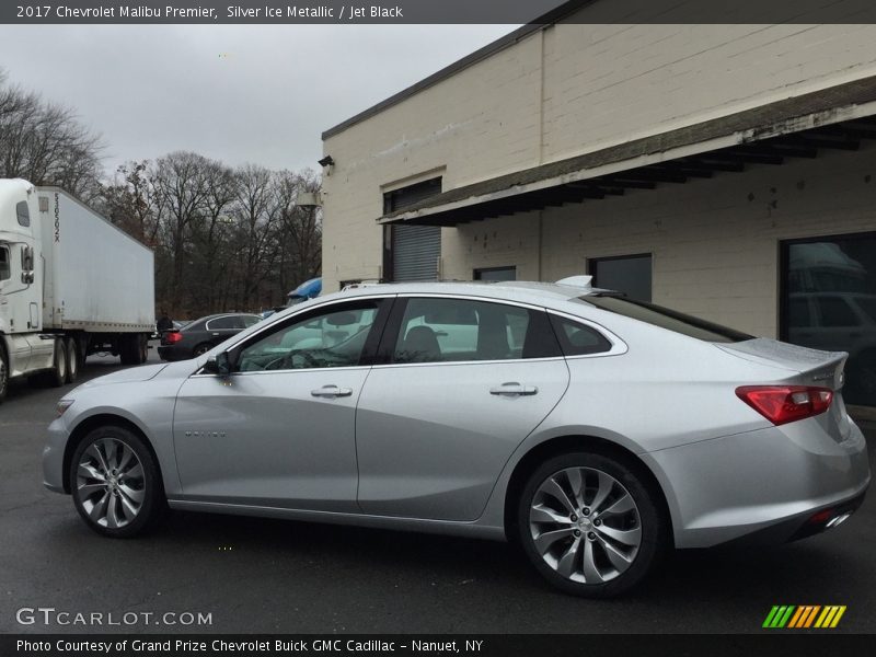 Silver Ice Metallic / Jet Black 2017 Chevrolet Malibu Premier