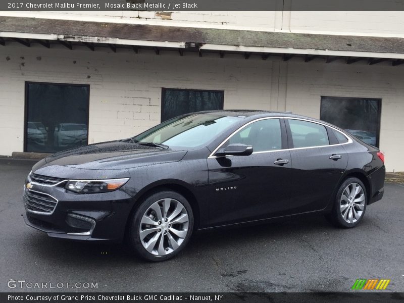 Mosaic Black Metallic / Jet Black 2017 Chevrolet Malibu Premier