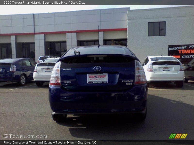 Spectra Blue Mica / Dark Gray 2009 Toyota Prius Hybrid