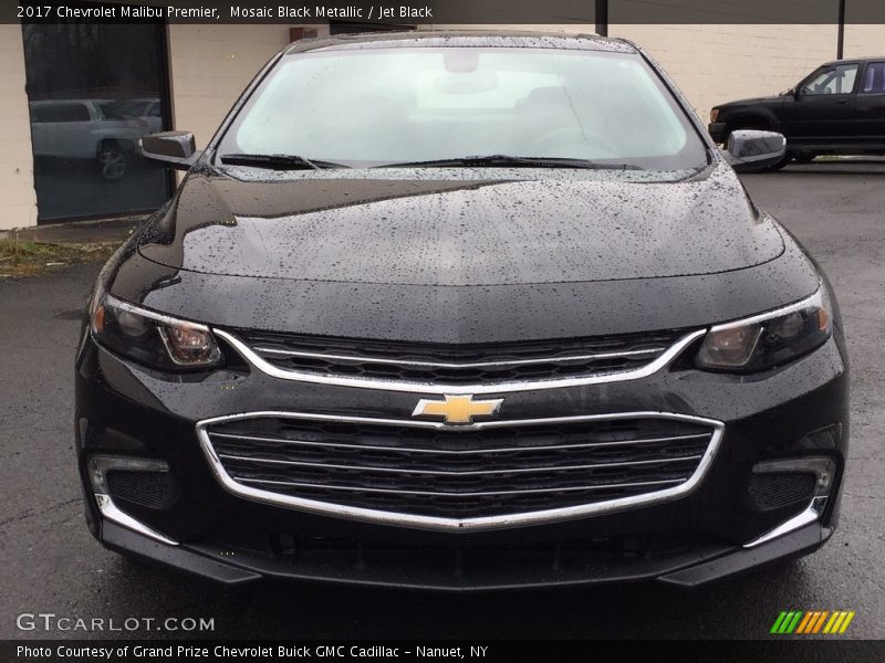 Mosaic Black Metallic / Jet Black 2017 Chevrolet Malibu Premier
