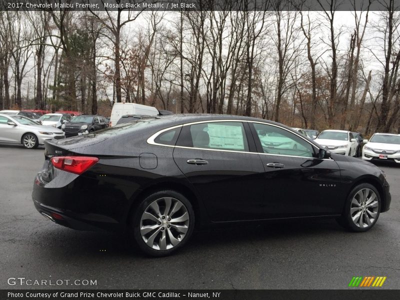 Mosaic Black Metallic / Jet Black 2017 Chevrolet Malibu Premier