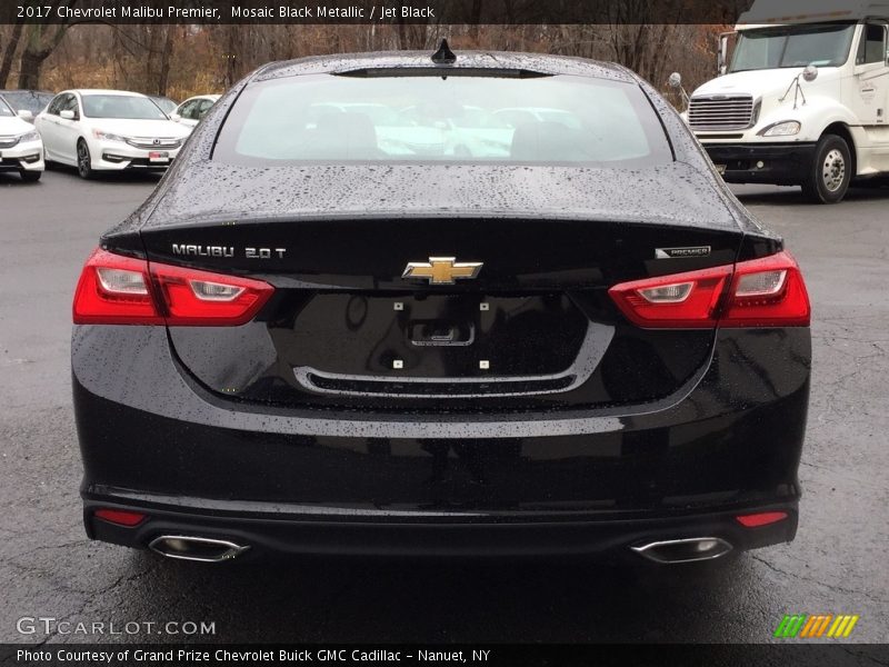 Mosaic Black Metallic / Jet Black 2017 Chevrolet Malibu Premier