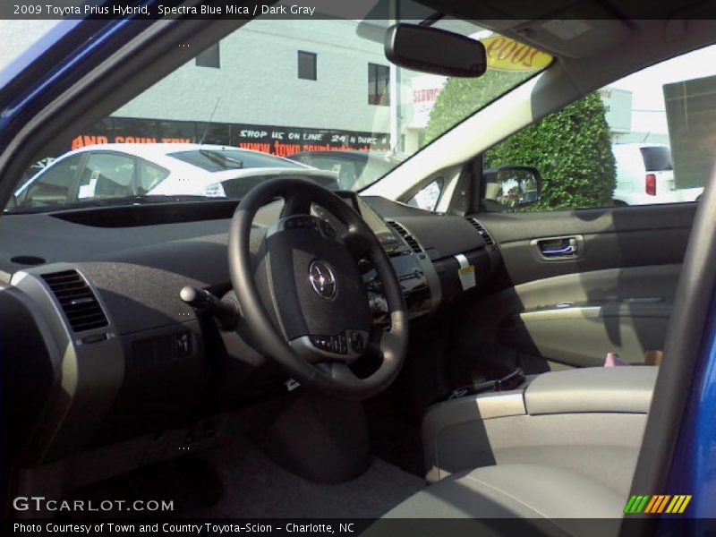 Spectra Blue Mica / Dark Gray 2009 Toyota Prius Hybrid