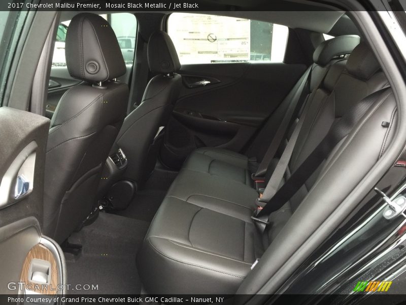 Mosaic Black Metallic / Jet Black 2017 Chevrolet Malibu Premier