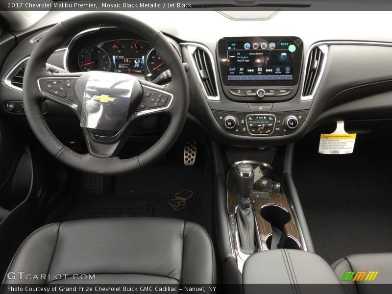 Mosaic Black Metallic / Jet Black 2017 Chevrolet Malibu Premier
