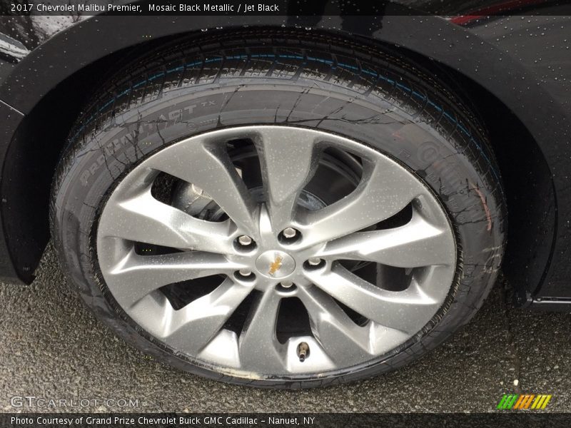 Mosaic Black Metallic / Jet Black 2017 Chevrolet Malibu Premier