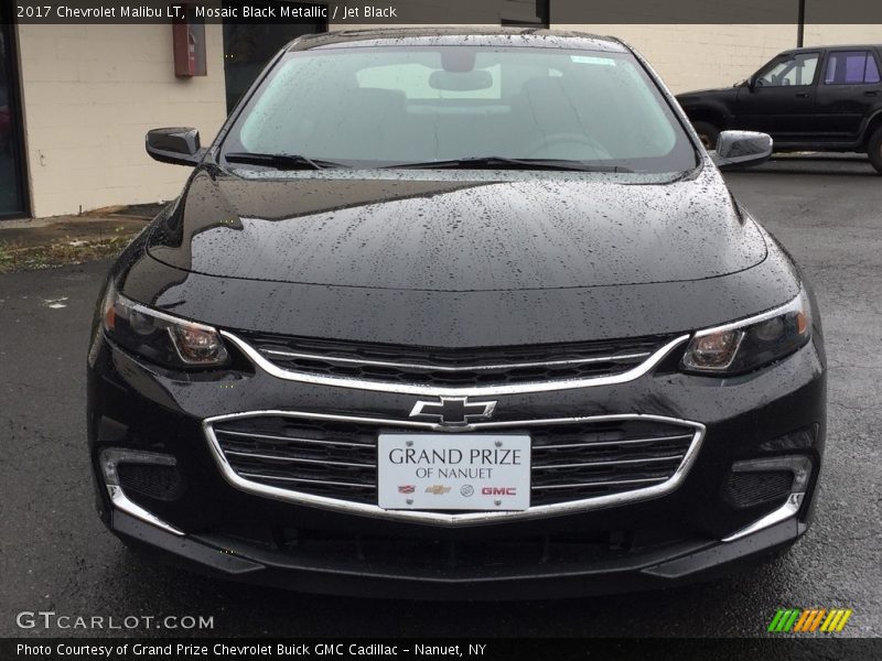Mosaic Black Metallic / Jet Black 2017 Chevrolet Malibu LT