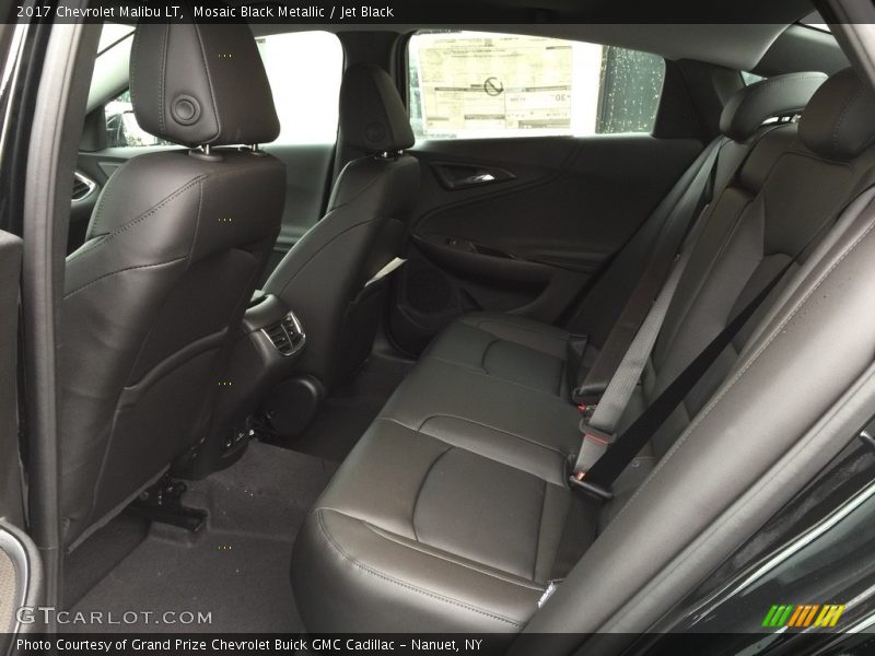 Mosaic Black Metallic / Jet Black 2017 Chevrolet Malibu LT