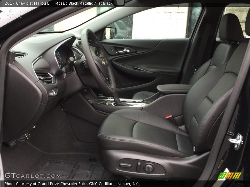 Mosaic Black Metallic / Jet Black 2017 Chevrolet Malibu LT