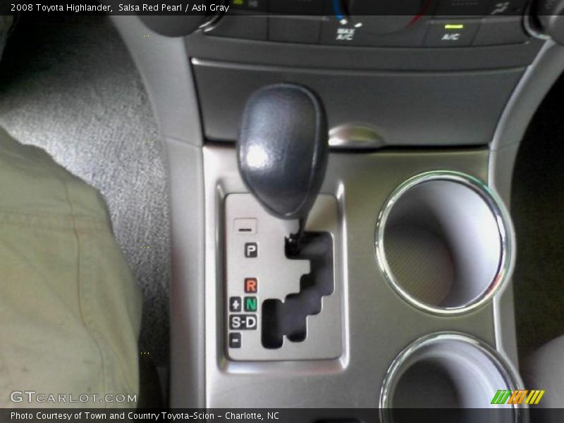Salsa Red Pearl / Ash Gray 2008 Toyota Highlander