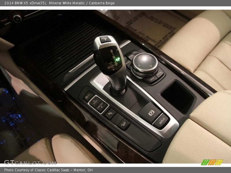 Mineral White Metallic / Canberra Beige 2014 BMW X5 xDrive35i