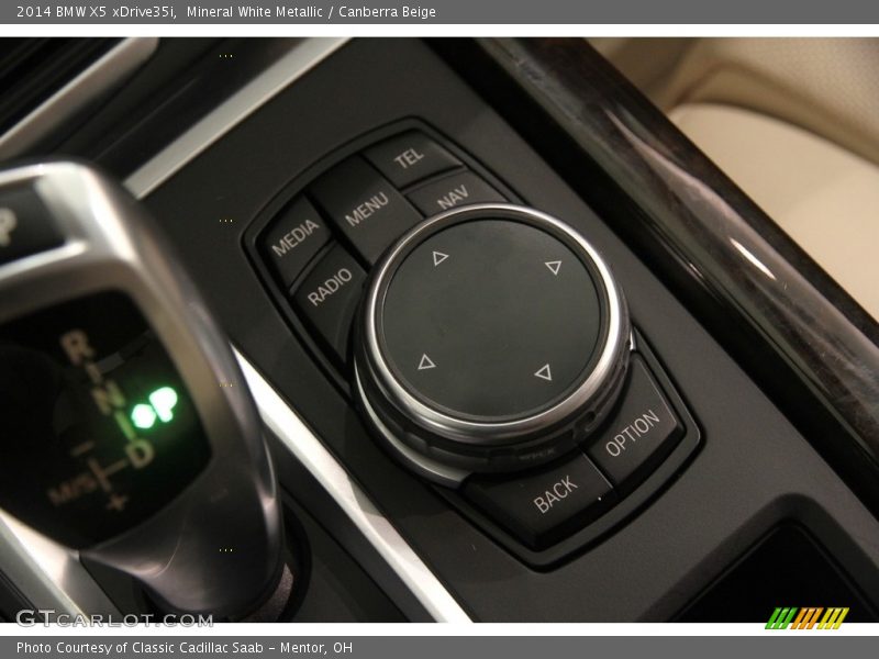 Mineral White Metallic / Canberra Beige 2014 BMW X5 xDrive35i