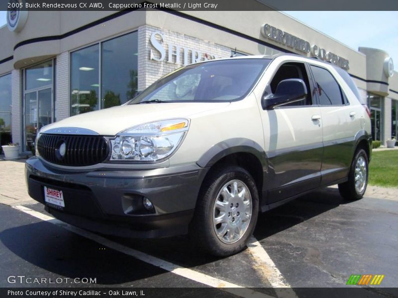 Cappuccino Frost Metallic / Light Gray 2005 Buick Rendezvous CX AWD