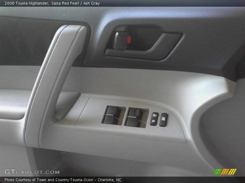 Salsa Red Pearl / Ash Gray 2008 Toyota Highlander