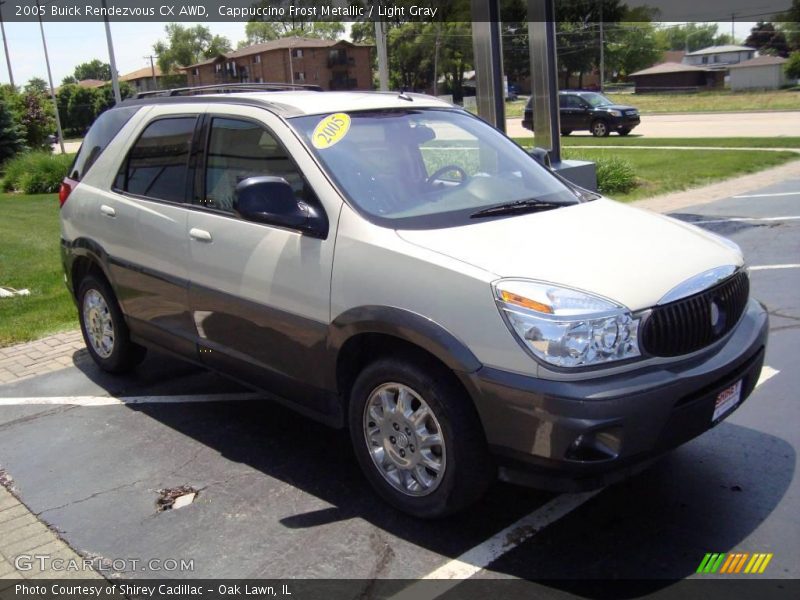 Cappuccino Frost Metallic / Light Gray 2005 Buick Rendezvous CX AWD
