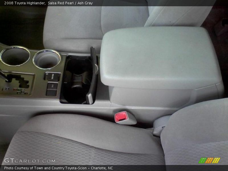 Salsa Red Pearl / Ash Gray 2008 Toyota Highlander