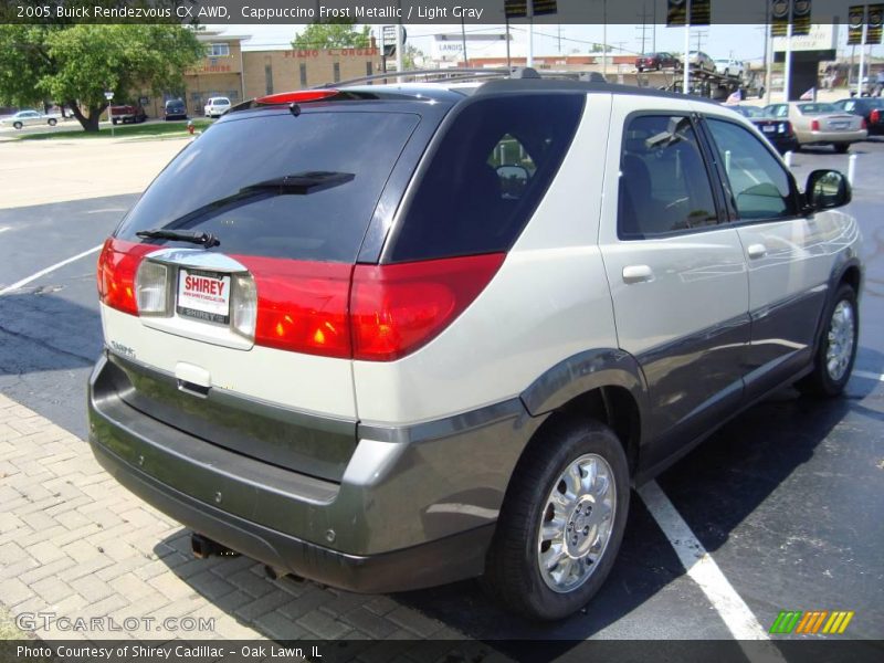Cappuccino Frost Metallic / Light Gray 2005 Buick Rendezvous CX AWD