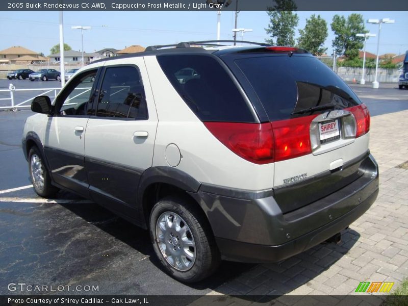 Cappuccino Frost Metallic / Light Gray 2005 Buick Rendezvous CX AWD