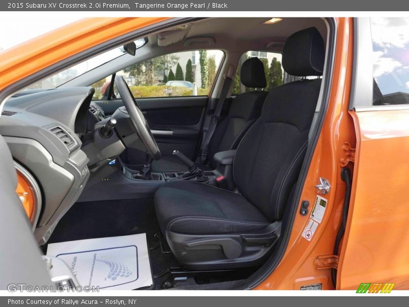 Tangerine Orange Pearl / Black 2015 Subaru XV Crosstrek 2.0i Premium