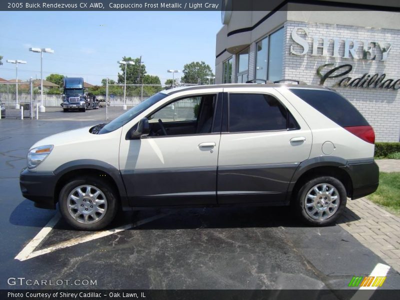 Cappuccino Frost Metallic / Light Gray 2005 Buick Rendezvous CX AWD