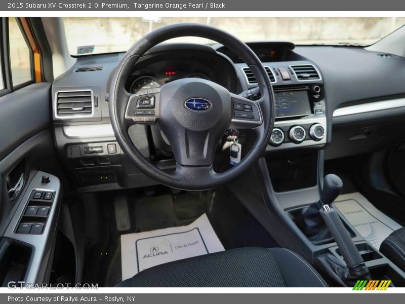 Tangerine Orange Pearl / Black 2015 Subaru XV Crosstrek 2.0i Premium